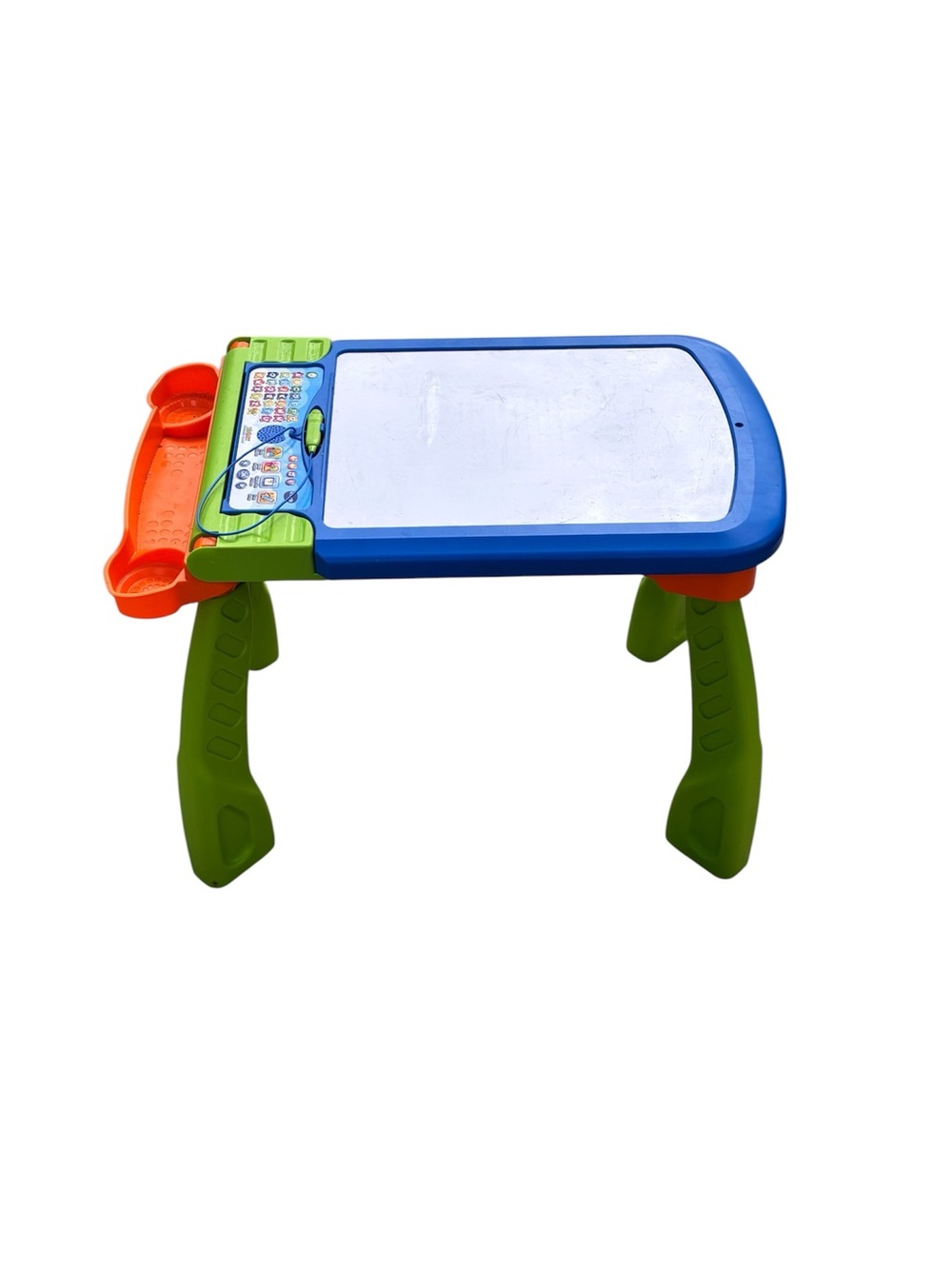 Kids Multi-Activity Drawing Table in Blue & Green